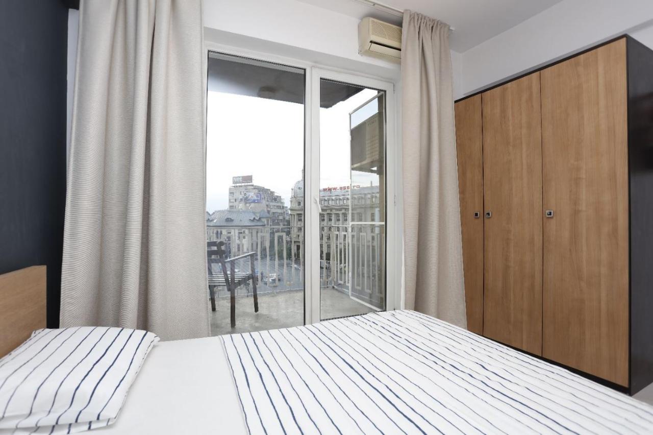 2 Bedroom Apartment With Amazing View In City Center Bukarest Eksteriør billede